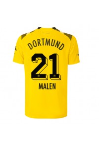 Borussia Dortmund Donyell Malen #21 Voetbaltruitje 3e tenue 2022-23 Korte Mouw